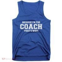 Novelty For Sports Coaches Hooded Great Gift Tank Top thumb 0
