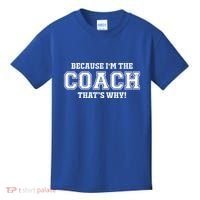 Novelty For Sports Coaches Hooded Great Gift Kids T-Shirt thumb 0
