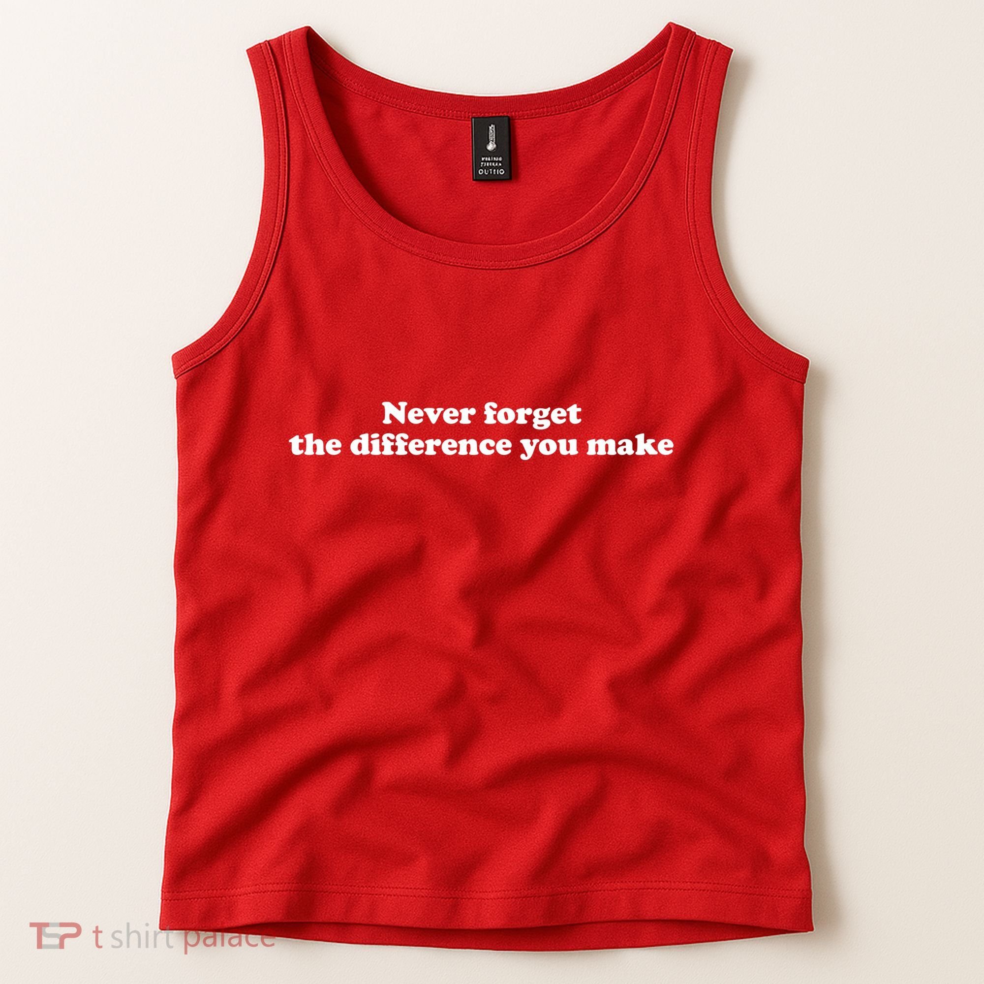 Never Forget The Difference You Make Mental Health Tank Top