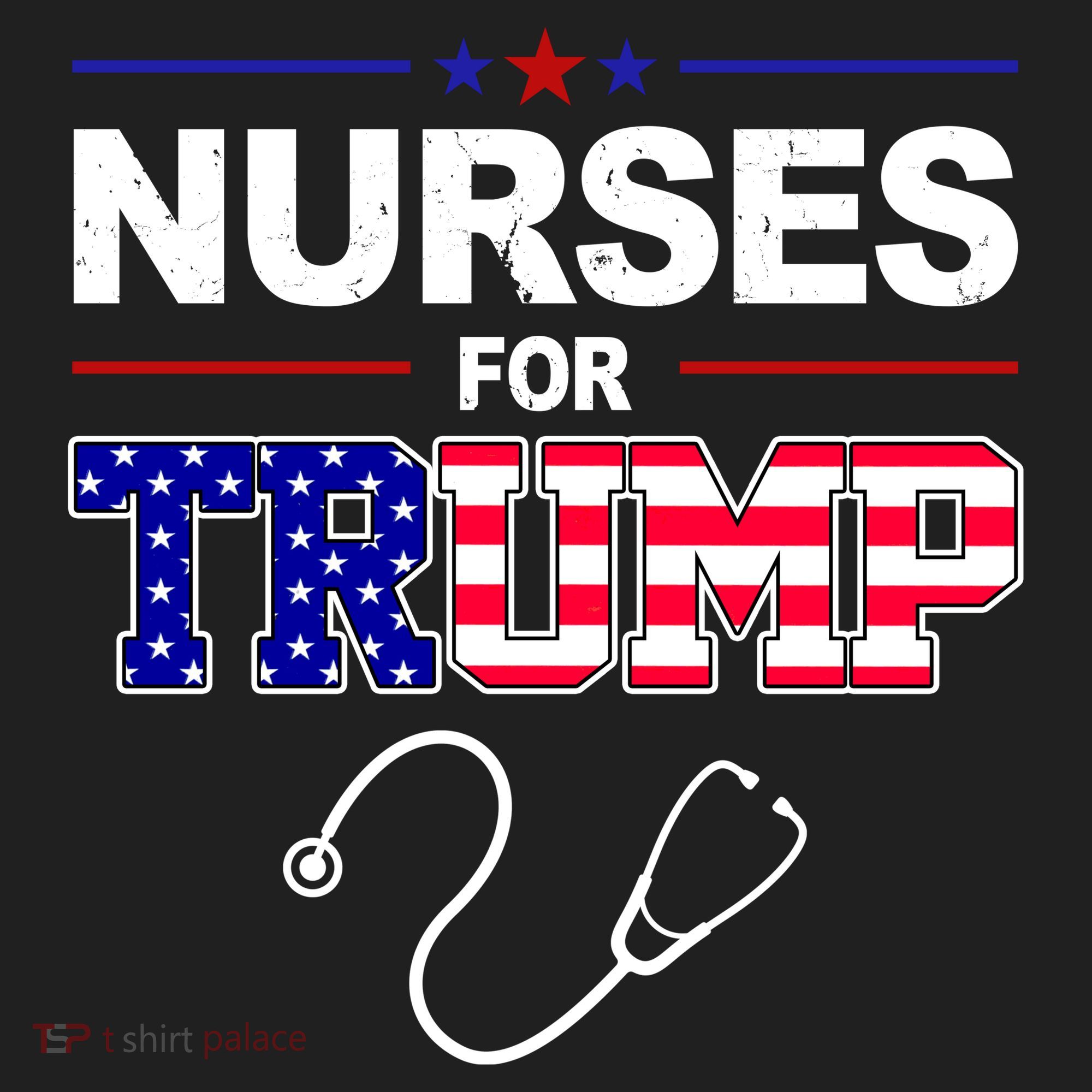 Nurses For Trump Political Election Women's Sweatshirt