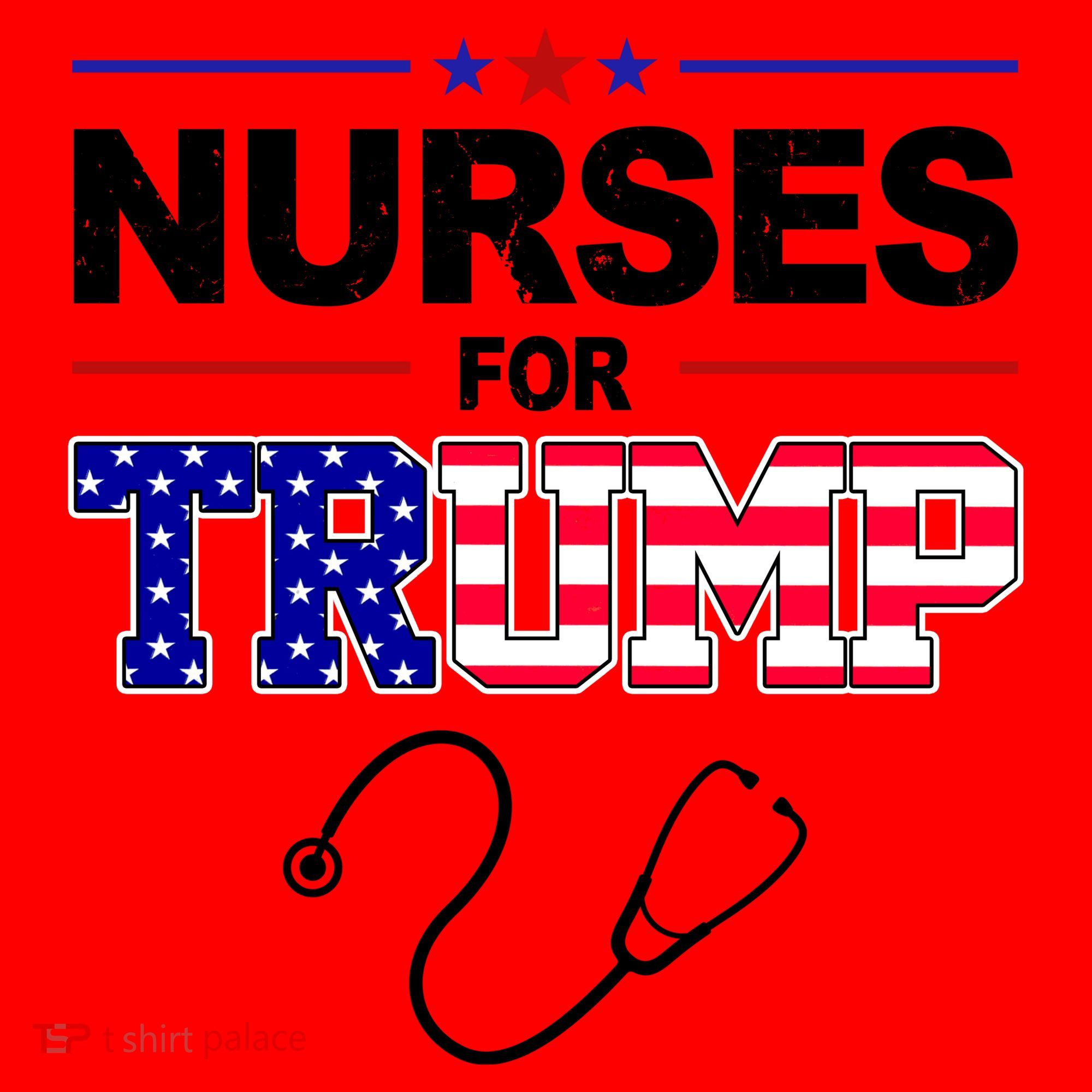 Nurses For Trump Political Election Santa Hat