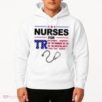 Nurses For Trump Political Election Hoodie thumb 2