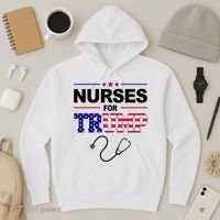 Nurses For Trump Political Election Hoodie thumb 3
