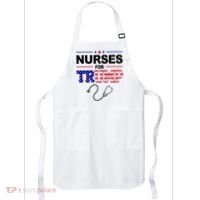 Nurses For Trump Political Election Apron thumb 0