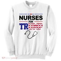 Nurses For Trump Political Election Sweatshirt thumb 0