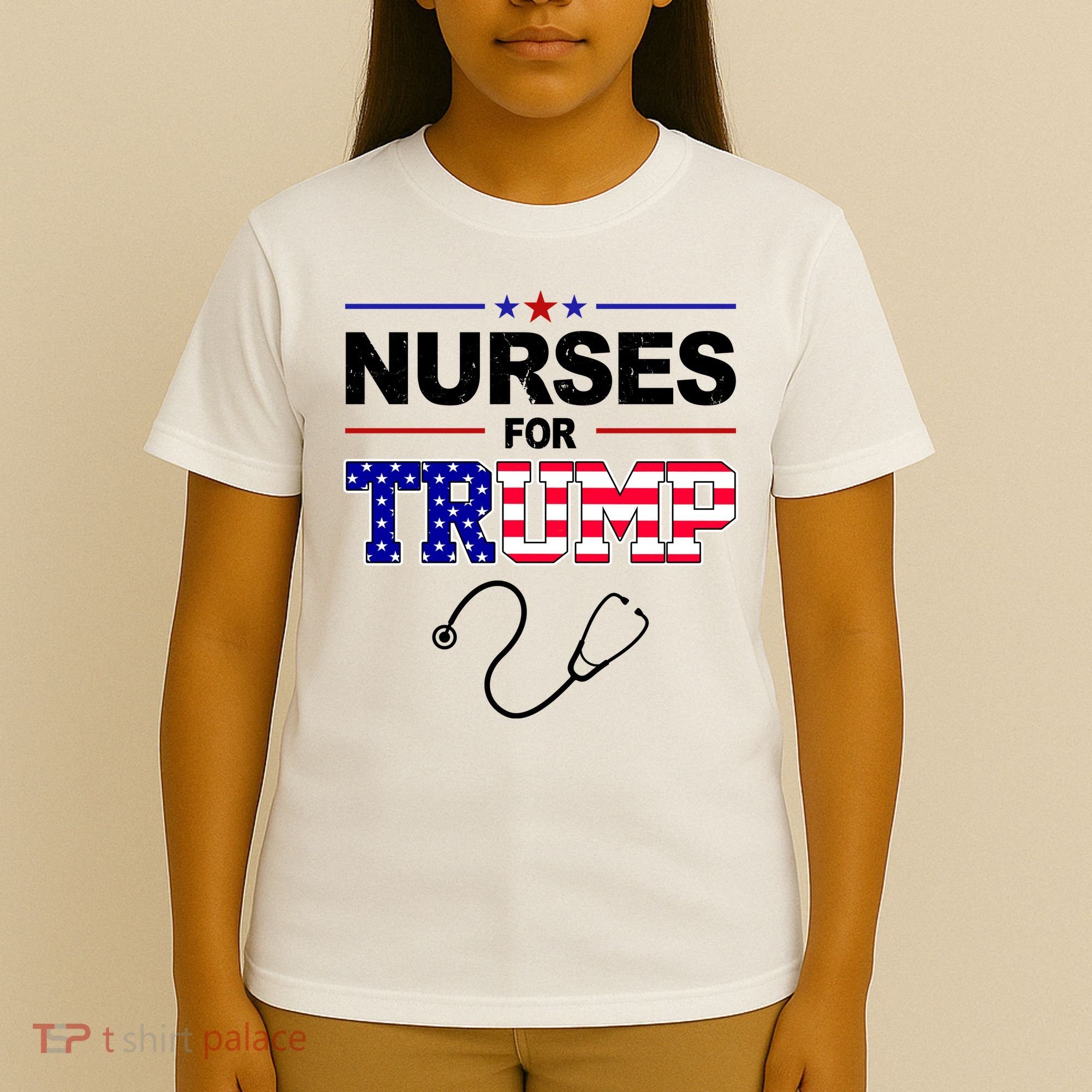 Nurses For Trump Political Election T-Shirt