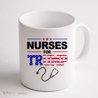 Nurses For Trump Political Election Coffee Mug thumb 1