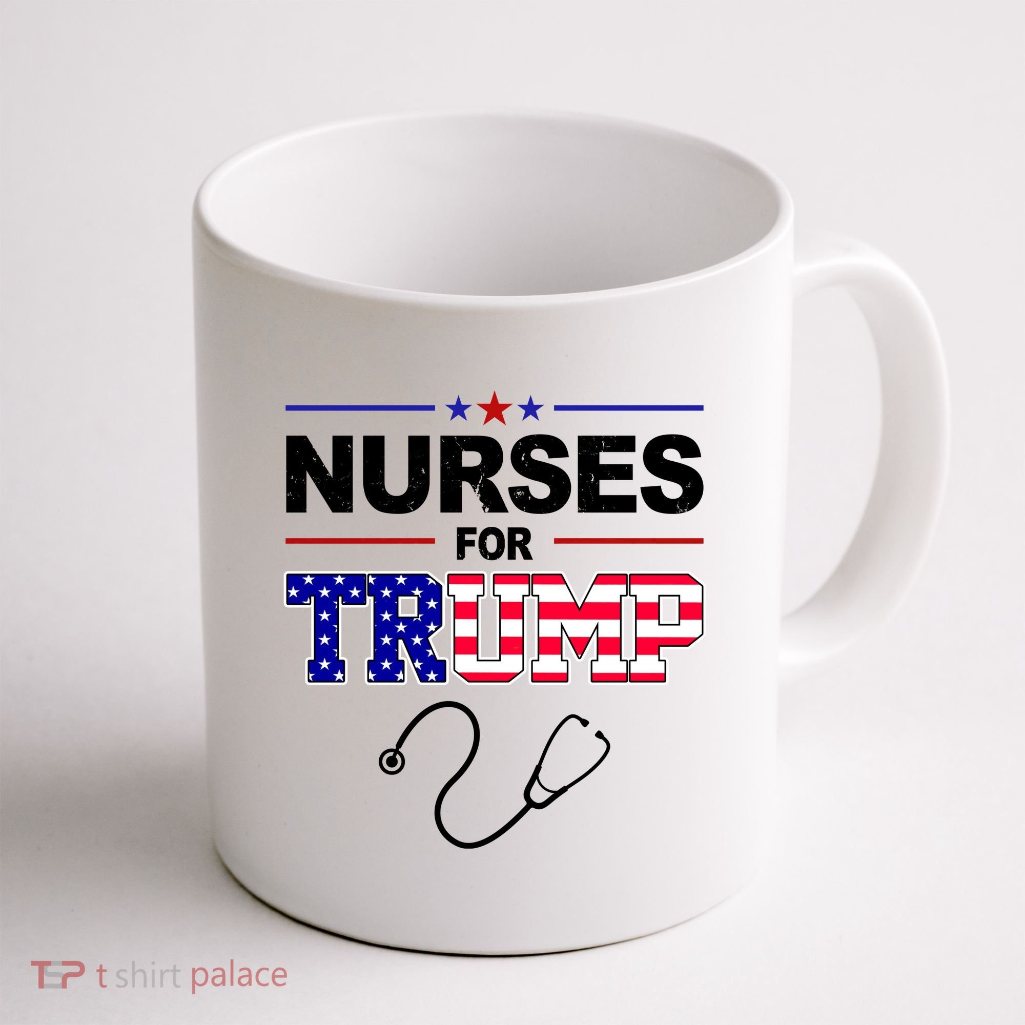 Nurses For Trump Political Election Coffee Mug