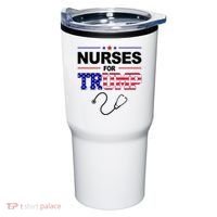 Nurses For Trump Political Election Tumbler thumb 0