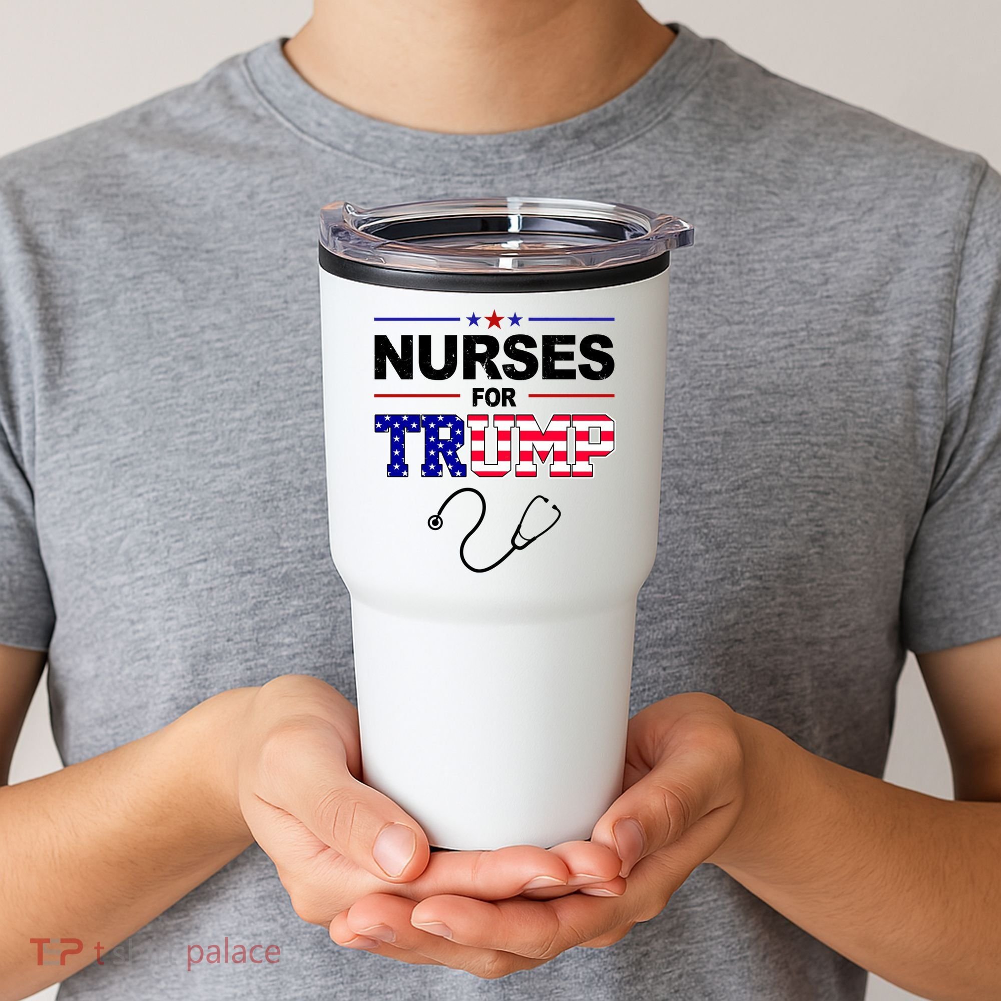 Nurses For Trump Political Election Tumbler