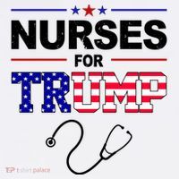 Nurses For Trump Political Election Mousepad thumb 1