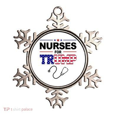 Nurses For Trump Political Election Ornament