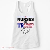 Nurses For Trump Political Election Women's Tank Top thumb 0