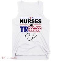Nurses For Trump Political Election Tank Top thumb 0