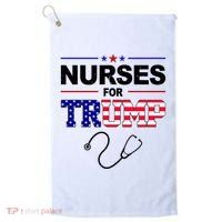 Nurses For Trump Political Election Golf Towel thumb 0