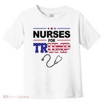 Nurses For Trump Political Election Toddler T-Shirt thumb 0