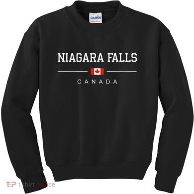 Niagara Falls Tourist Canada Niagara Falls Kids Sweatshirt