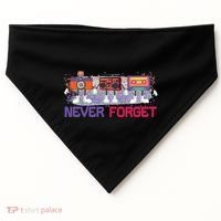 Never Forget Tape Cassette Floppy Disk USA-Made Doggie Bandana thumb 0