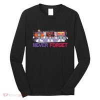 Never Forget Tape Cassette Floppy Disk Long Sleeve Shirt thumb 0