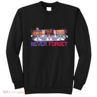 Never Forget Tape Cassette Floppy Disk Sweatshirt thumb 0