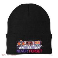 Never Forget Tape Cassette Floppy Disk Beanie thumb 0