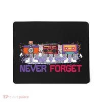 Never Forget Tape Cassette Floppy Disk Mousepad thumb 0