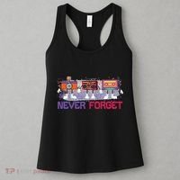 Never Forget Tape Cassette Floppy Disk Women's Tank Top thumb 3