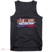 Never Forget Tape Cassette Floppy Disk Tank Top thumb 0