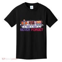 Never Forget Tape Cassette Floppy Disk Kids T-Shirt thumb 0