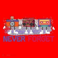 Never Forget Tape Cassette Floppy Disk Santa Hat thumb 1