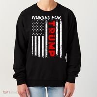 Nurses For Trump Take America Back Gift Women's Sweatshirt thumb 0