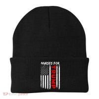 Nurses For Trump Take America Back Gift Beanie thumb 0