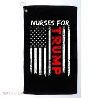 Nurses For Trump Take America Back Gift Golf Towel thumb 0