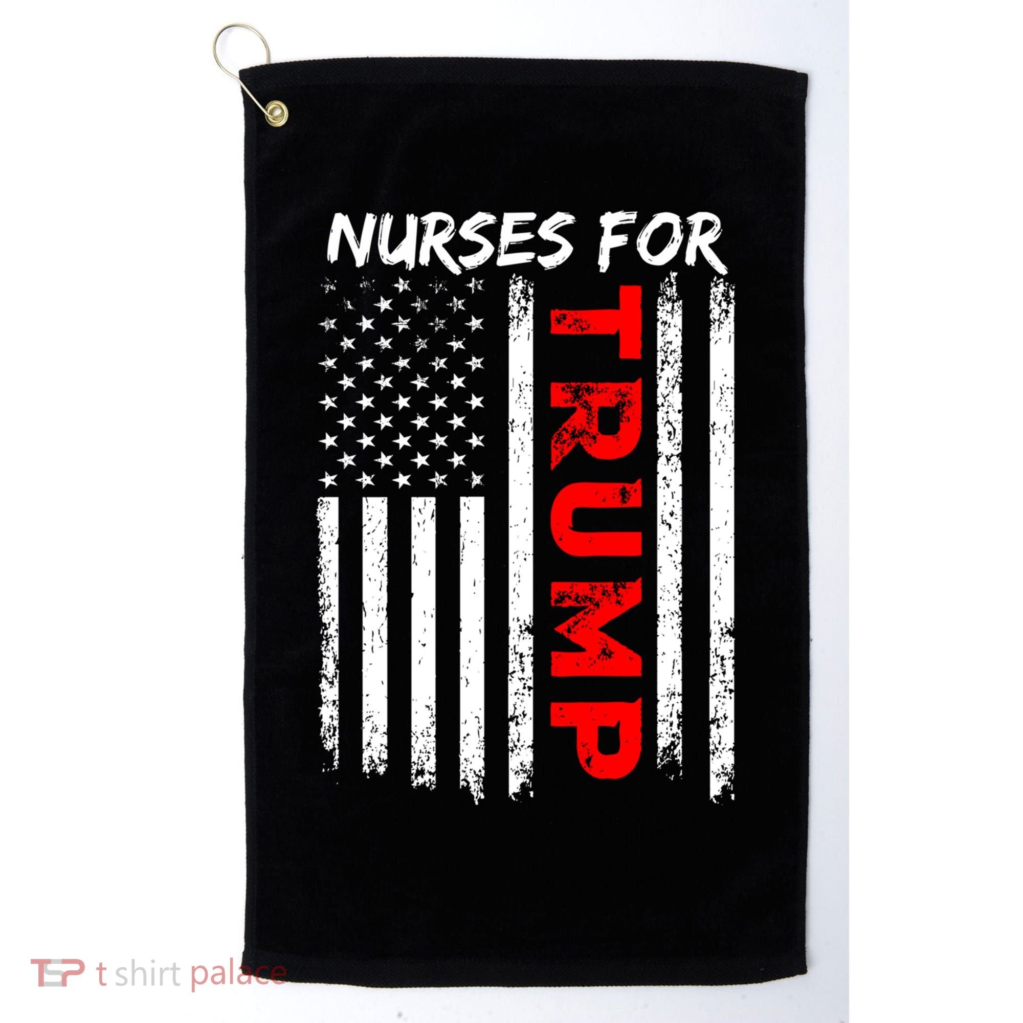 Nurses For Trump Take America Back Gift Golf Towel