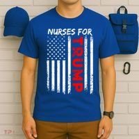 Nurses For Trump Take America Back Gift T-Shirt thumb 6