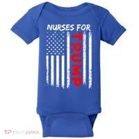 Nurses For Trump Take America Back Gift Baby Bodysuit thumb 0