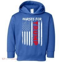 Nurses For Trump Take America Back Gift Toddler Hoodie thumb 0