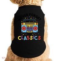 Never Forget The Classics Retro Doggie Tank thumb 0