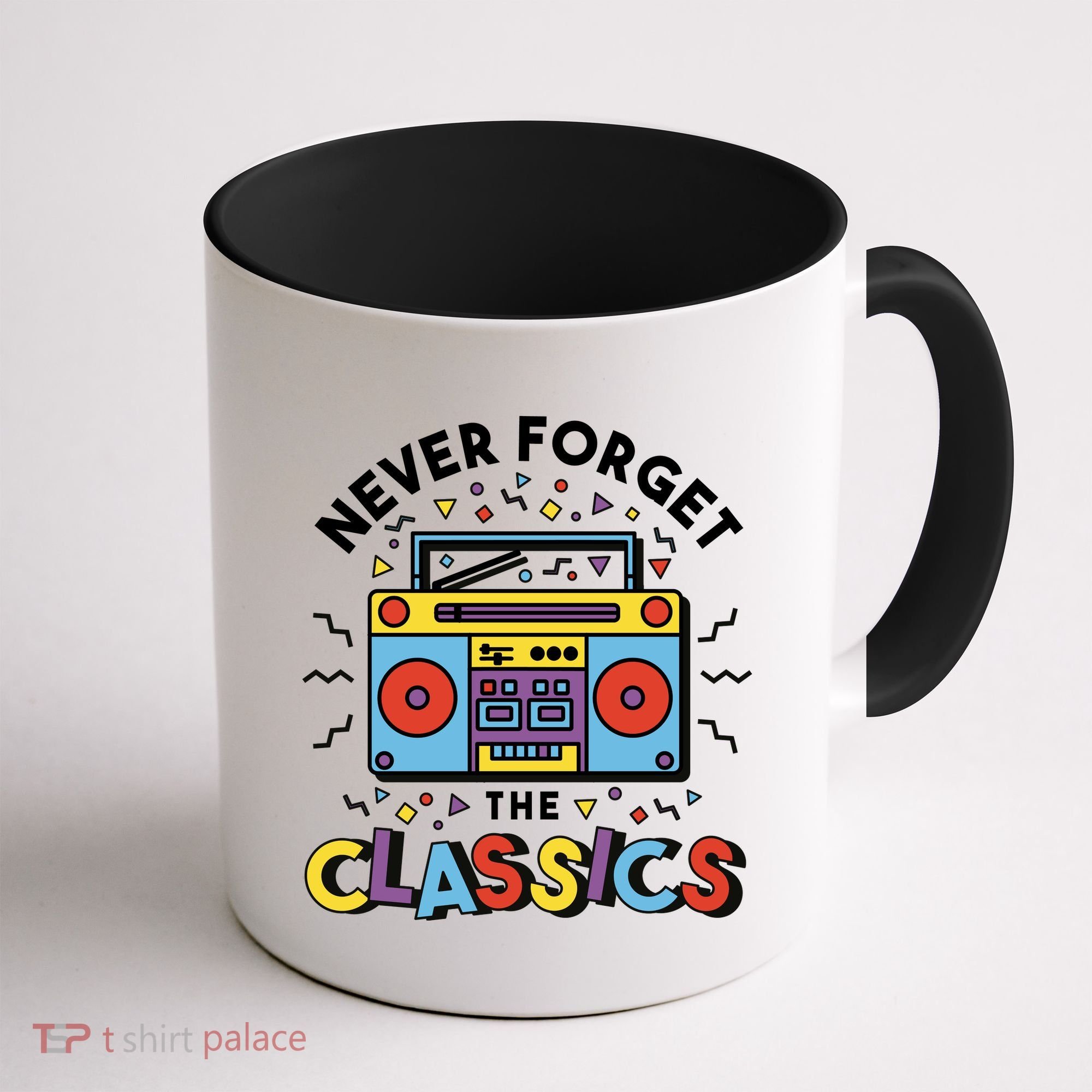 Never Forget The Classics Retro Coffee Mug