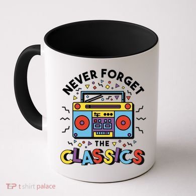 Never Forget The Classics Retro Coffee Mug