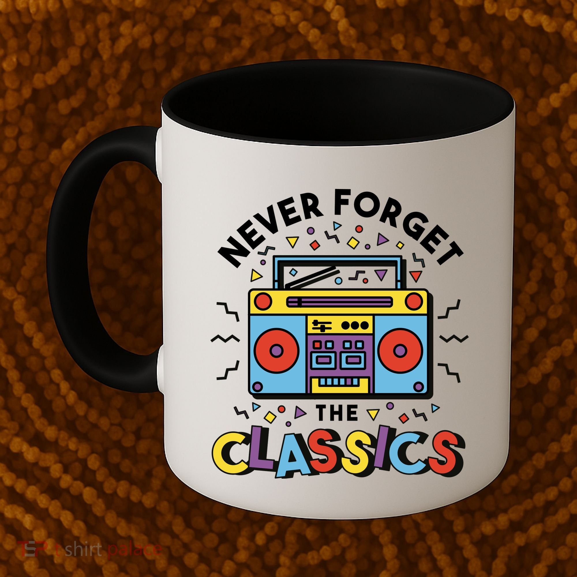 Never Forget The Classics Retro Coffee Mug