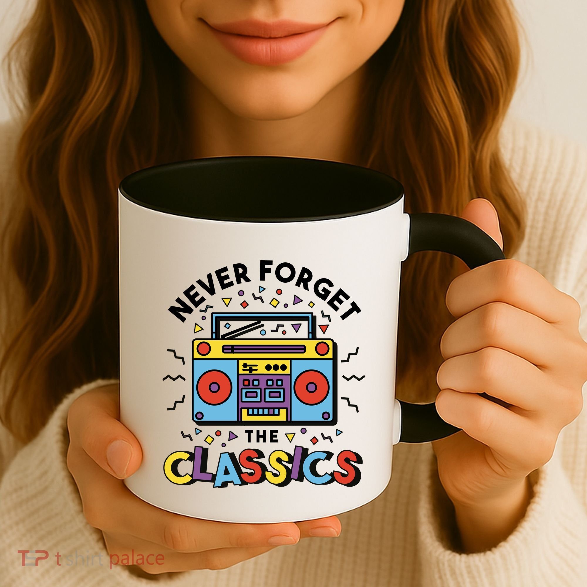 Never Forget The Classics Retro Coffee Mug