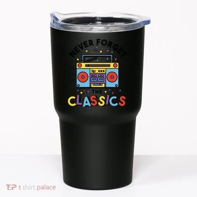Never Forget The Classics Retro Tumbler