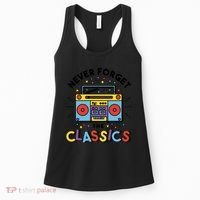 Never Forget The Classics Retro Women's Tank Top thumb 0