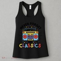 Never Forget The Classics Retro Women's Tank Top thumb 3