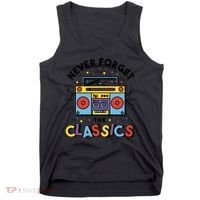 Never Forget The Classics Retro Tank Top thumb 0