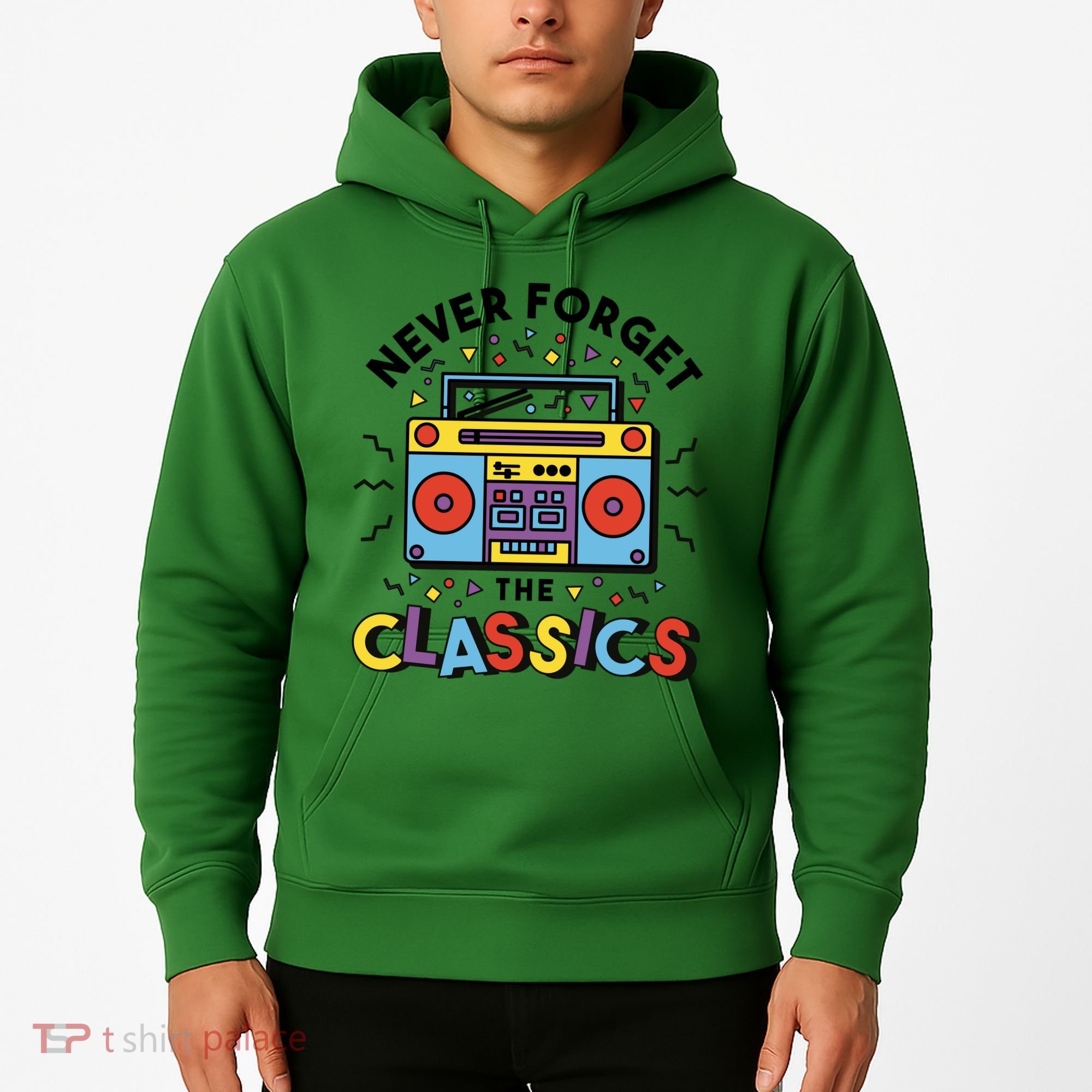 Never Forget The Classics Retro Hoodie