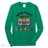 Never Forget The Classics Retro Long Sleeve Shirt thumb 0