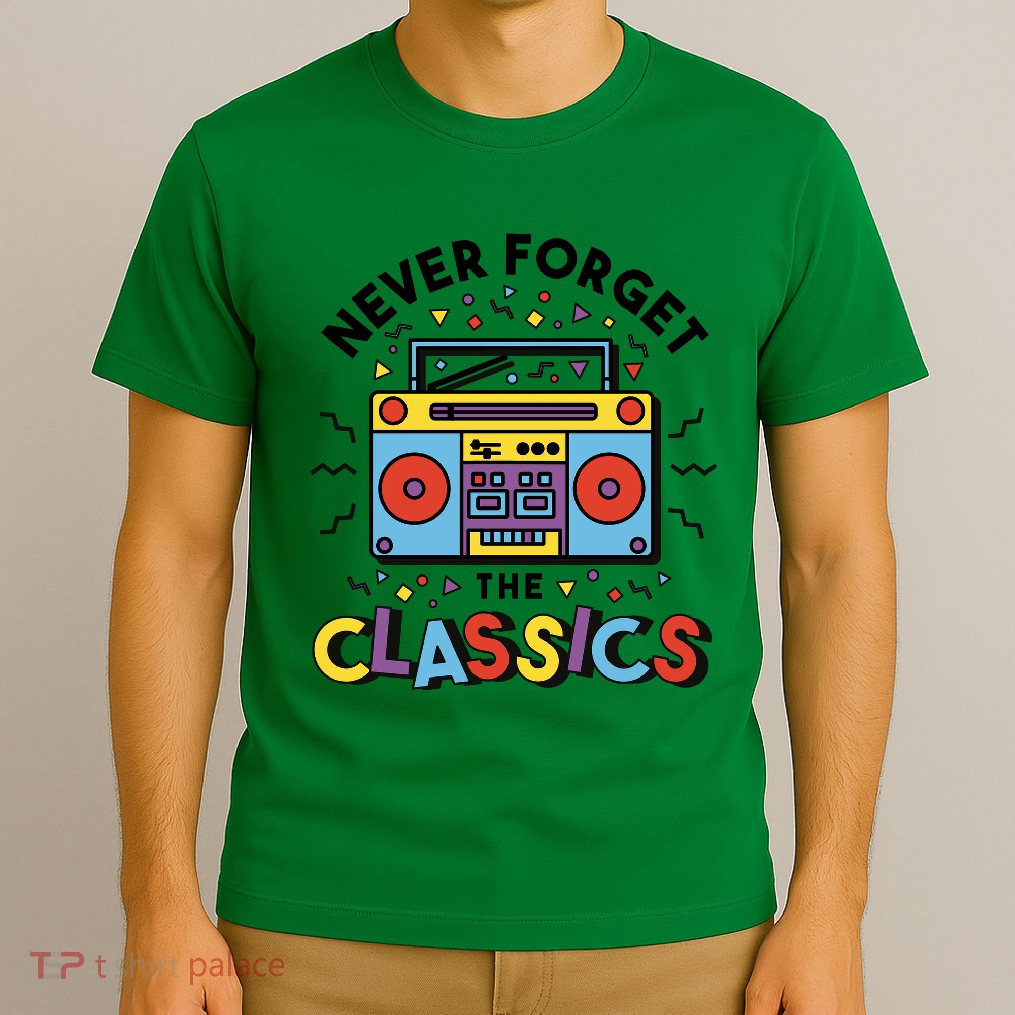 Never Forget The Classics Retro T-Shirt