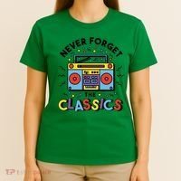 Never Forget The Classics Retro T-Shirt thumb 4